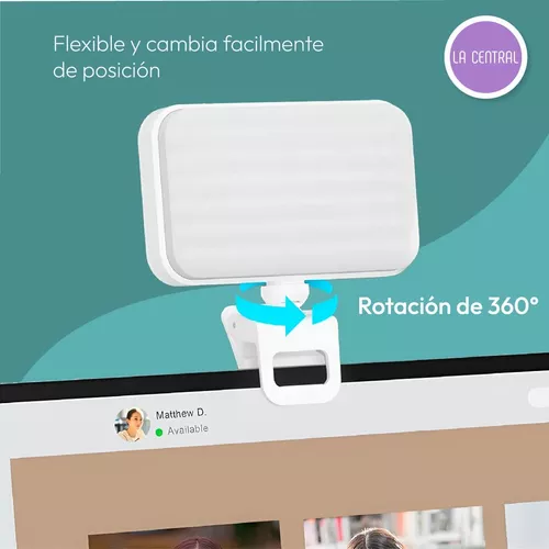 Panel Luz Led Portatil Para Celular Tablet Multicolor - Imagen 2