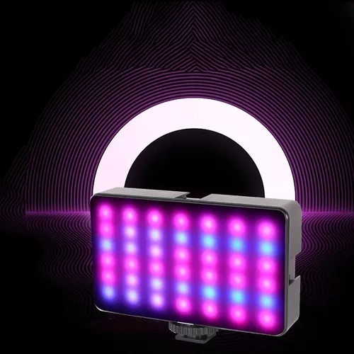 Panel Luz Led Portatil Para Celular Tablet Multicolor - Imagen 3